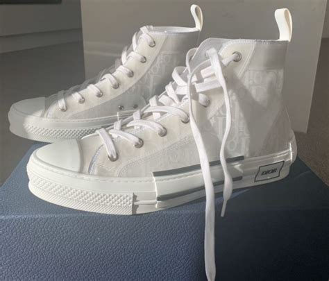 dior converse blue and white|white Dior oblique canvas.